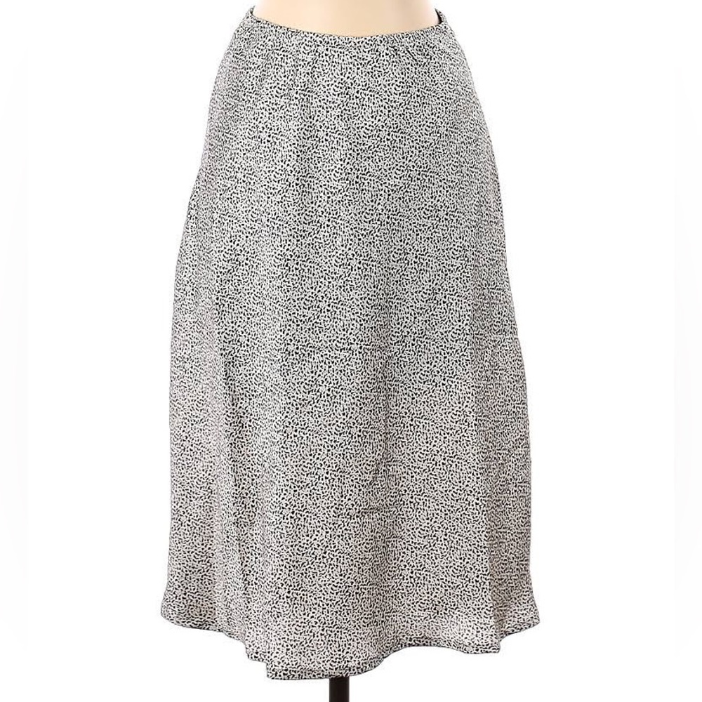 Leopard Print Midi Skirt